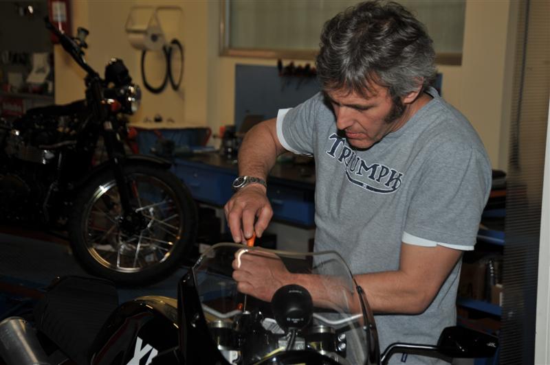 Mr Martini at work